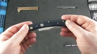 RR2347 Rough Ryder Denim Micarta Work Knife