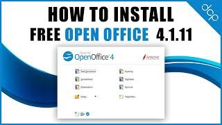 How to download and install Free OpenOffice 4.1.11 - OpenOffice 2021 Tutorial