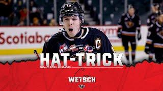 WHL Hat-Tricks – Carson Wetsch