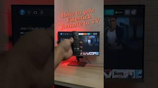 How to Pair Firestick Remote to TV