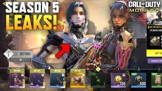 *NEW* Season 5 FREE Skins + Events + Lucky Draws + Battle Pass + Mythic Redux & more! CODM Leaks