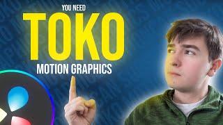 The BEST Motion Graphics Pack? | TOKO Motion Graphic Pack in Davinci Resolve