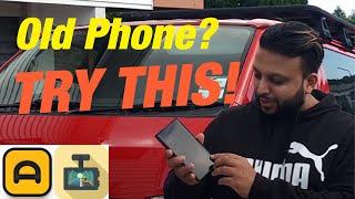 Don't Throw Your Old Phone Away: Transform It into a Dashcam!