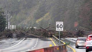 Mudslide sweeps through British Columbia village, killing 1 person