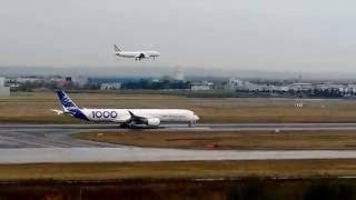 First taxi test for the 1st Airbus A350-1000