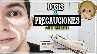 Precauciones y Dosis de ÁCIDO RETINOICO para Arrugas, Acné, Manchas,Estrías y Más...