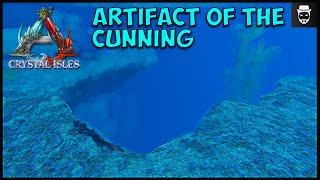 ARK Crystal Isles Artifact Of The Cunning Location