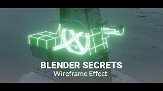 Daily Blender Secrets - Wireframe Effect