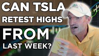 Will TSLA Retest The $235 Level Of Last Week's Highs? | PS60 Process