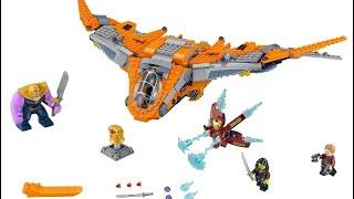 LEGO мультфильм Marvel Super Heroes 76107 Танос последняя битва!Конструктор!Перчатка бесконечности!