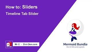 How to Modify - Timeline Tab Slider - Divi Sliders