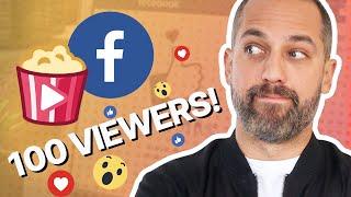 How To Get 100 Live Viewers On Facebook Live - Tutorial