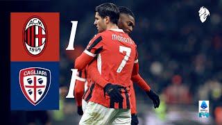 Morata scores in San Siro draw | AC Milan 1-1 Cagliari | Highlights Serie A