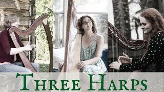 HARP TRIO | The Beautiful Goldfinch | Feat. Hannah Flowers & Stephanie Claussen