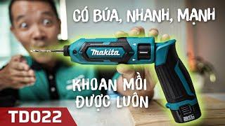 MÁY LẠ - Phận Là Vít Gập Nhưng Lại Có Búa, Tốc Hơn 2400 - Độc Nhất Vô Nhị Makita TD022