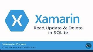 Read,Update & Delete in SQLite - Xamarin Forms in Hindi