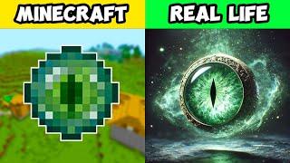 MINECRAFT MOBS VS SUPER REAL LIFE | Super Realistic 4k