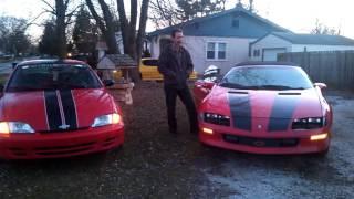 Two Jarvis Talking Cars