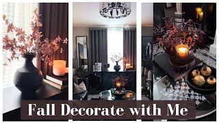 NEW HOME DECOR| MOODY FALL DECORATE WITH ME| BUDGET LUXURY|MOODY FALL LOFT TOUR