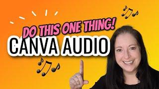 Canva Presentation With Audio ⭐️