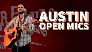 Austin musicians open mics - What's going on in Austin, Texas?