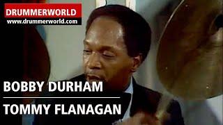 Bobby Durham - Tommy Flanagan Trio - Concert 1978 in France - Antibes #bobbydurham  #drummerworld