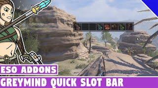 Greymind Quick Slot Bar | ESO Addon Spotlight | Elder Scrolls Online Best Addons