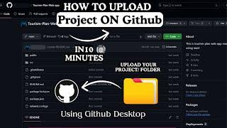 How to upload projects /folder on github | Upload project folder on github