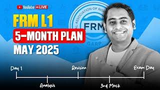 [Live] How to Prepare for FRM Level 1 May 2025 in 5 Months – Expert Tips & Strategy