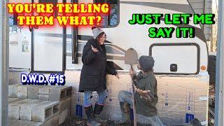 TELLING IT ALL | vlog, vlogs, work, couple builds, tiny house, homesteading, off-grid, rv life, rv |