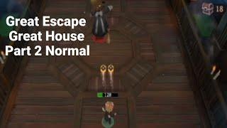 Great Escape : Great House Part 2 Normal | Granny House Multiplayer