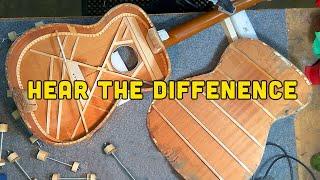 X Brace Conversion - Transforming a Ladder Brace Guitar into a Sonic Marvel: