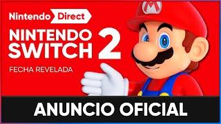  ¡¡NINTENDO SWITCH 2 CONFIRMADA + NINTENDO DIRECT!!  Fecha y Primeros Detalles