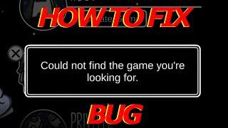 How to Fix COULD NOT FIND THE GAME Bug || Among Us ||