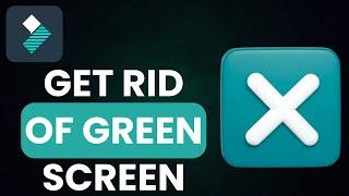 How To Remove Green Screen in Filmora | Get Rid Of Green Screen Easy | Wondershare