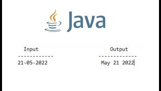 Simple Date Format Java | Date Conversions java | Java Tutorials For Beginners