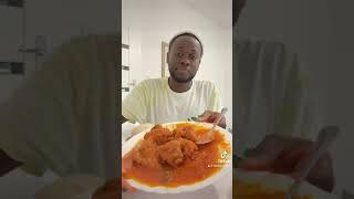 Trying Nigerian good Amala for the first time