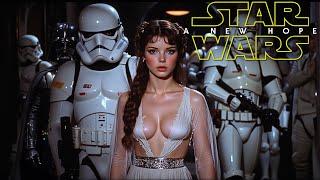 Star Wars IV A New Hope - 1950's Super Panavision 70 AI Teaser Trailer