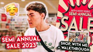 Bath and Body Works Summer Semi Annual Sale Shop With Me + Walk-through DAY 1