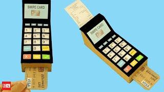 How to Make ATM SWIPE Machine using Cardboard