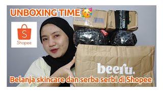 SHOPEE HAUL | Belanja Bulanan Skincare dan Serba Serbi  | Nuri Amaliyah