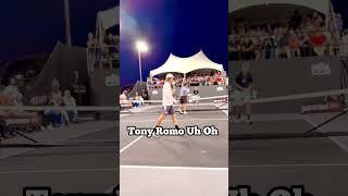 Tony Romo is much better at football than pickleball