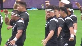 Under 20s Rugby World Cup Finals Day--New Zealand perform the haka