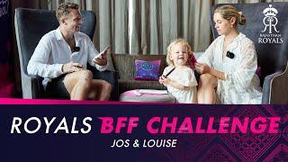 The Royals BFF Challenge ft. Jos & Louise Buttler | Rajasthan Royals | IPL 2021