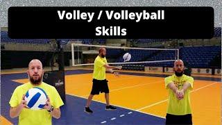 Volley and Volleyball Skills for Elementary Kids