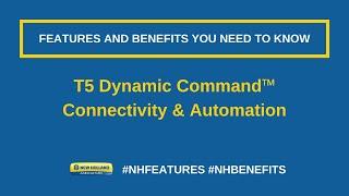 T5 Dynamic Command™ -  Connectivity & Automation