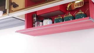 Professional Manufacture Kitchen Hardware Electric Pull Down Storage Basket accessories Shelf lift