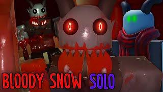 Residence Massacre Christmas Event - Bloody Snow - Solo (Full Walkthrough) - Roblox