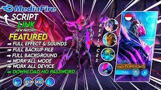 NEW!! Skin Alpha Abyss No Password MediaFire | Full Effect & Voice - New Patch