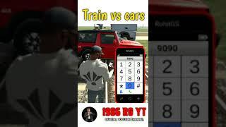 train vs cars || Indian bike driving #gta  #1986RGYT